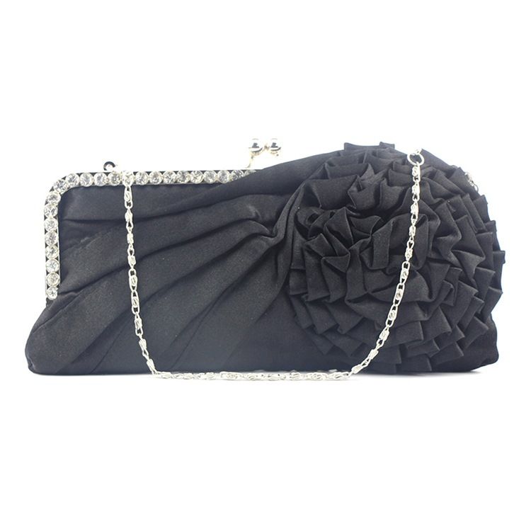 Flower Drape Bankett Clutches & Evening Bag