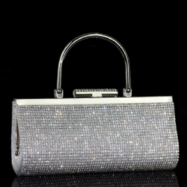 Koreansk Stil Paljetter Rhinestone Clutch