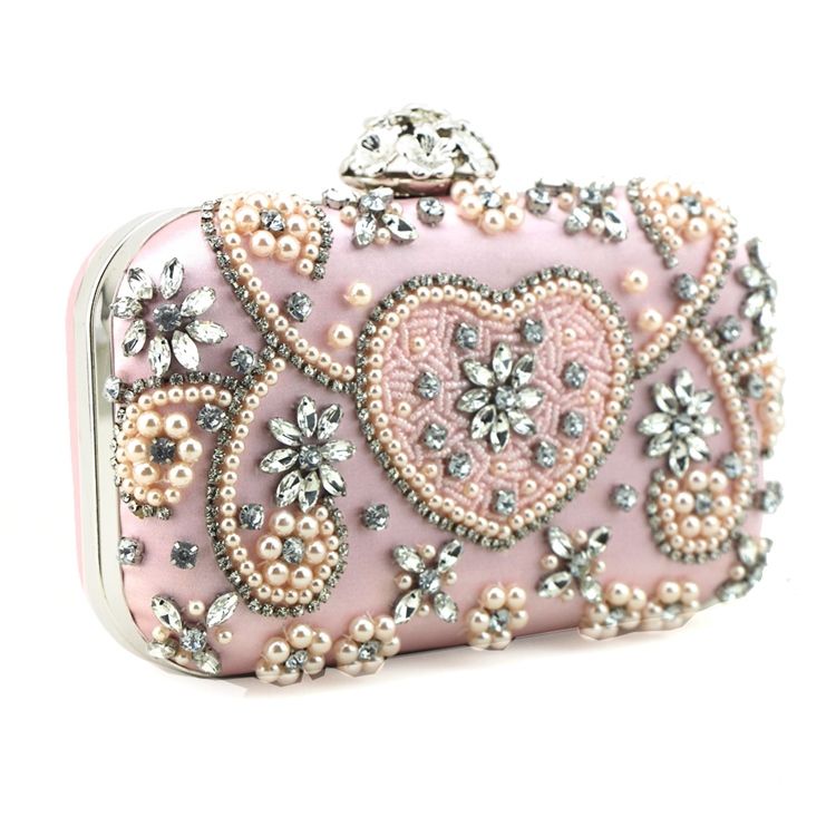 Luksuriøs Handtailor Rhinestone Decoration Clutch