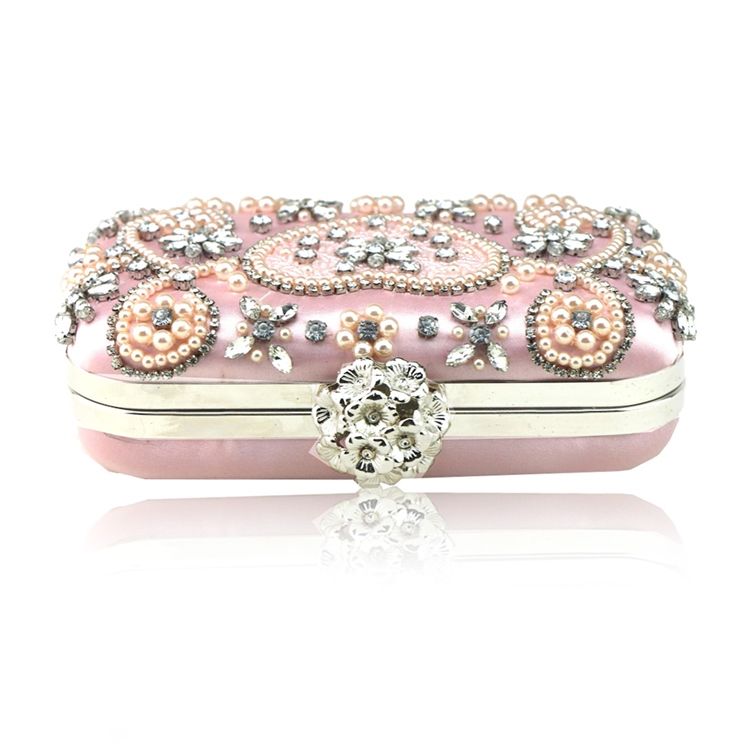 Luksuriøs Handtailor Rhinestone Decoration Clutch