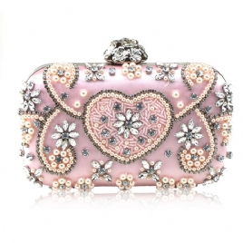 Luksuriøs Handtailor Rhinestone Decoration Clutch