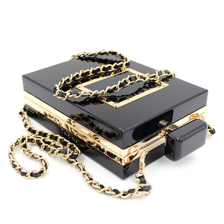 Parfyme Design Chain Mini Clutch