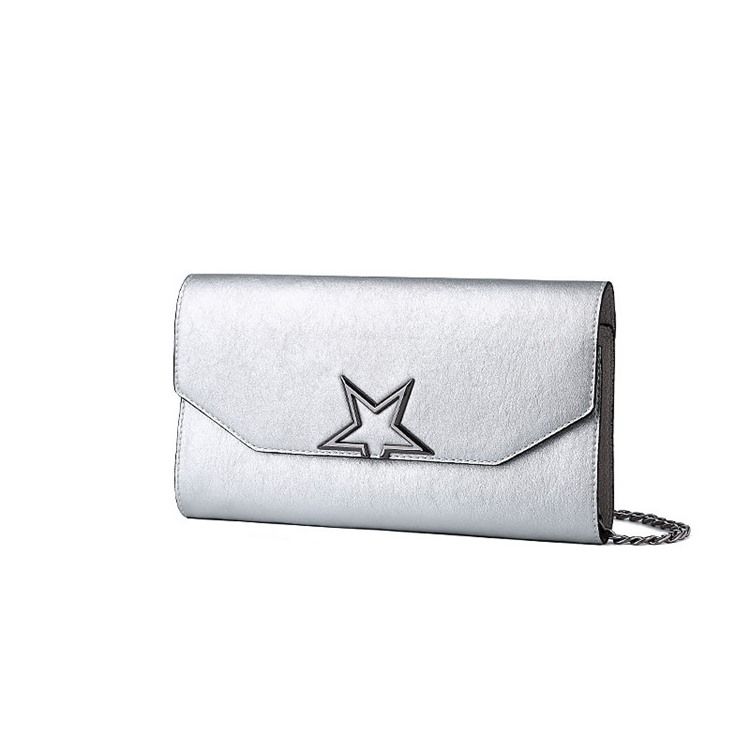 Rektangelkjede Liten Clutch For Kvinner