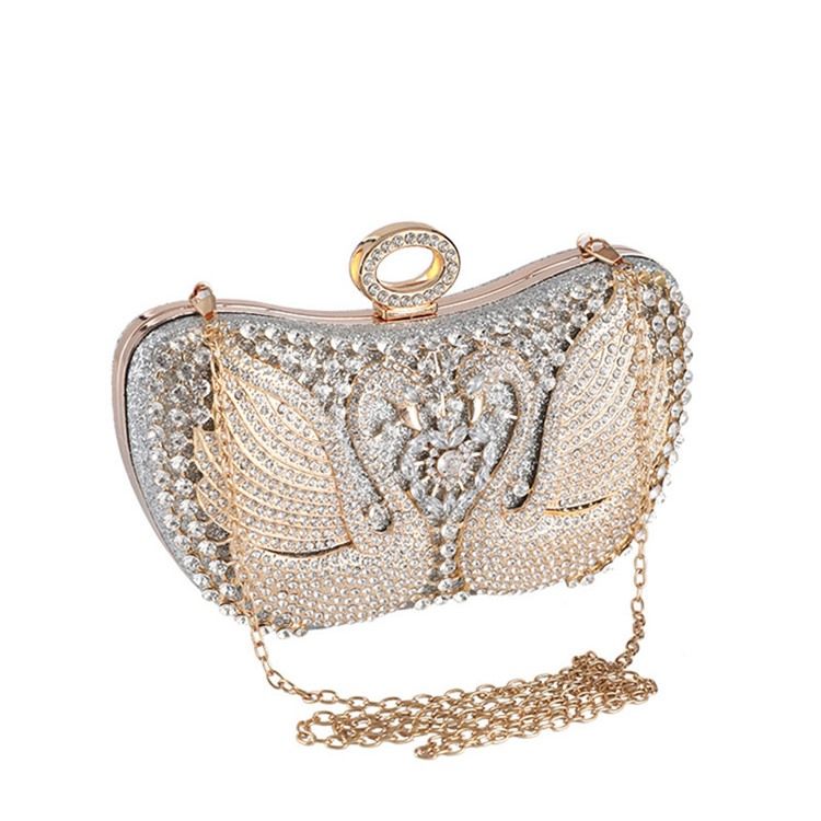 Rhinestone Bankettclutcher Og Kveldsvesker