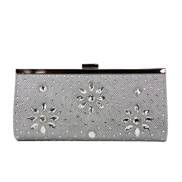 Rhinestone Pu Dameclutch