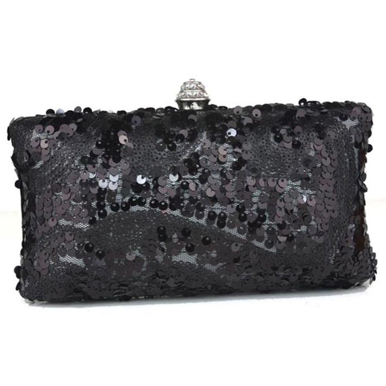 Skinnende Paljetter Rhinestone Clutch For Kvinner