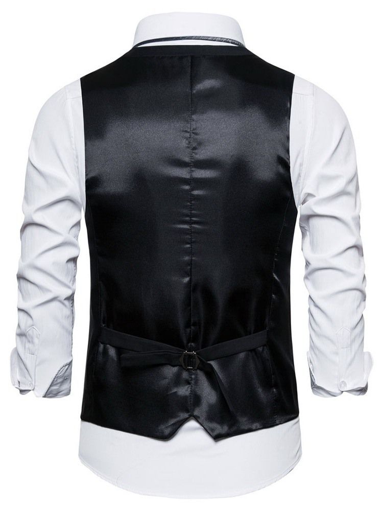 Button Formell Vest For Menn