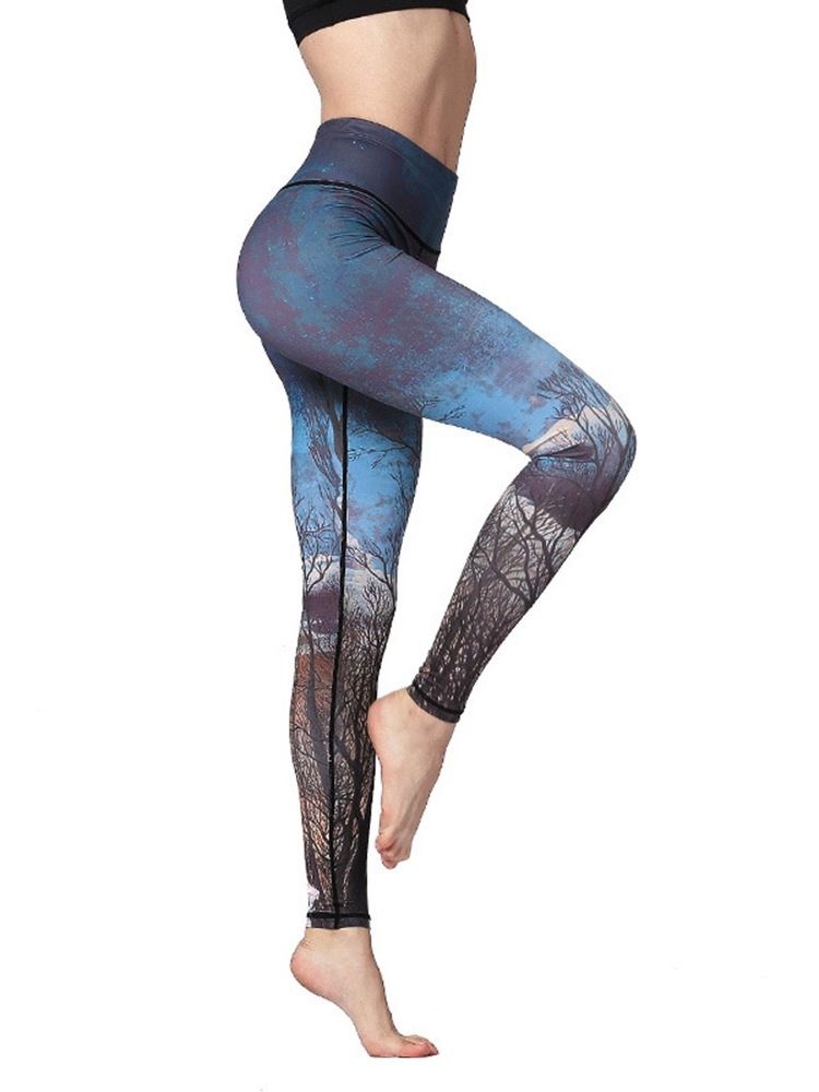 Anti-Svette Kvinnelige Full Lengde Bukser Yoga Bukser Høy Midje Tiktok Leggings