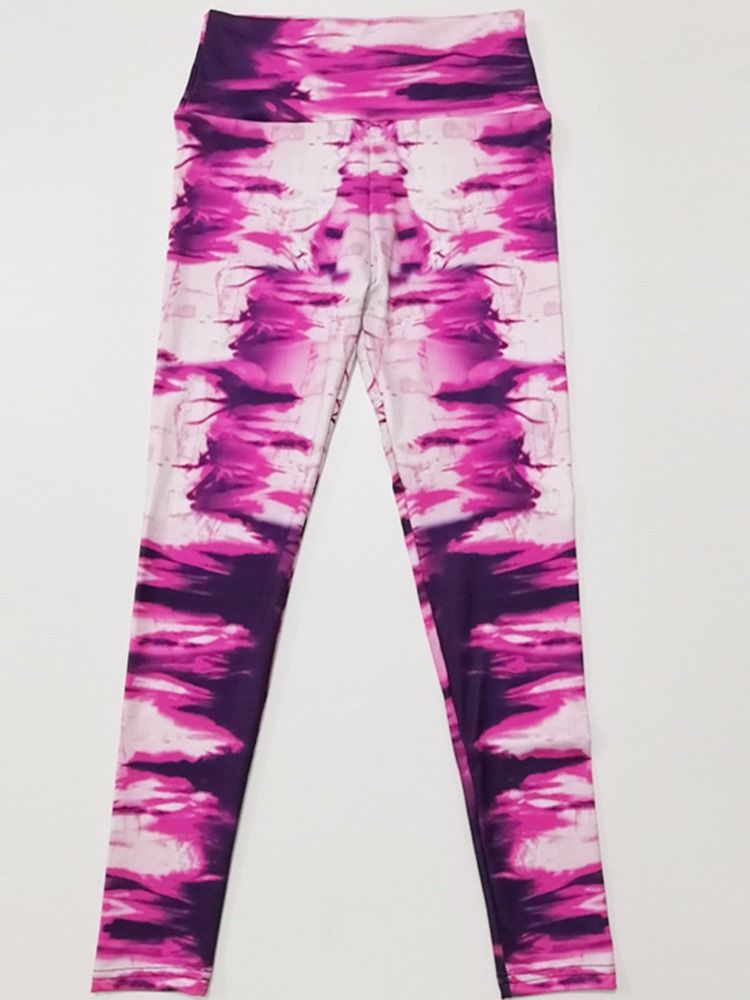 Gradient Pustende Push Up Gym Sport Yoga Bukser Tiktok Leggings Med Høy Midje