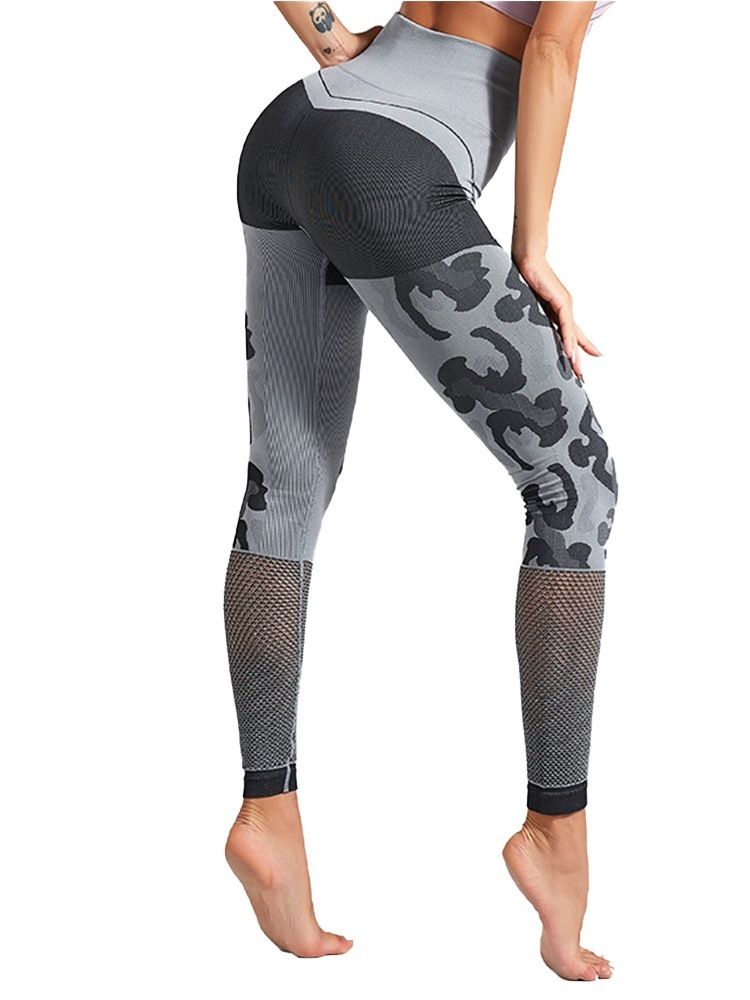 Nylon Running Spring Yoga Bukser Høy Midje Tiktok Leggings